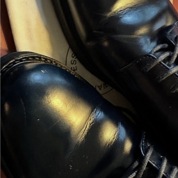 Want Les Essentials Montoro GRUL01 Dark Navy Derby Shoe Size 39 - Picture 4 of 5